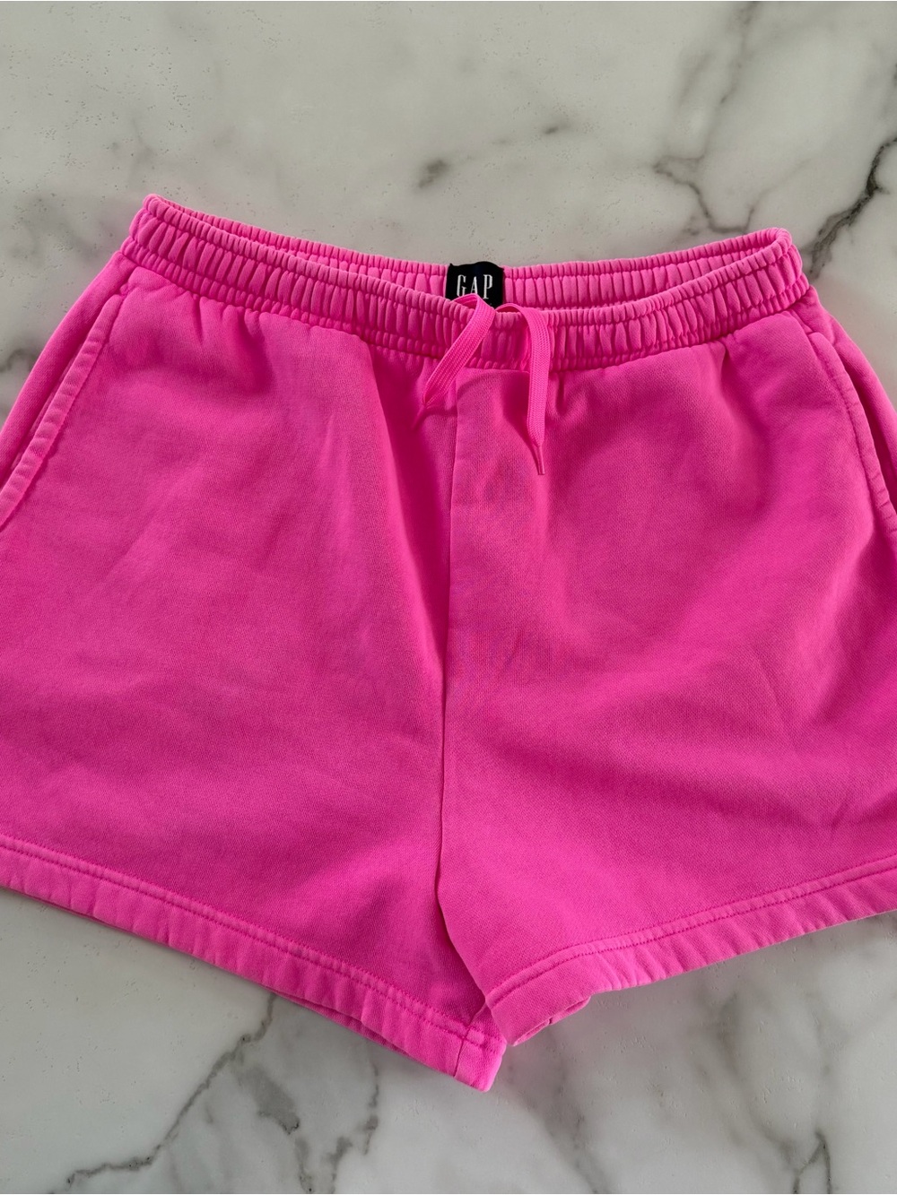 GAP Women's Hot Pink Drawstring Athletic Shorts